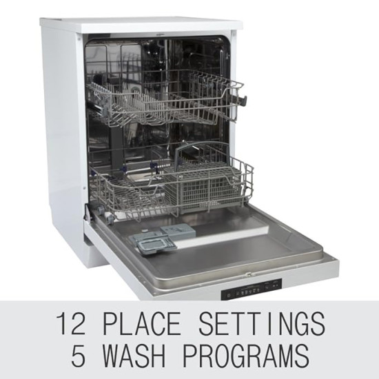Elica WQP12-7605V WH Dishwasher